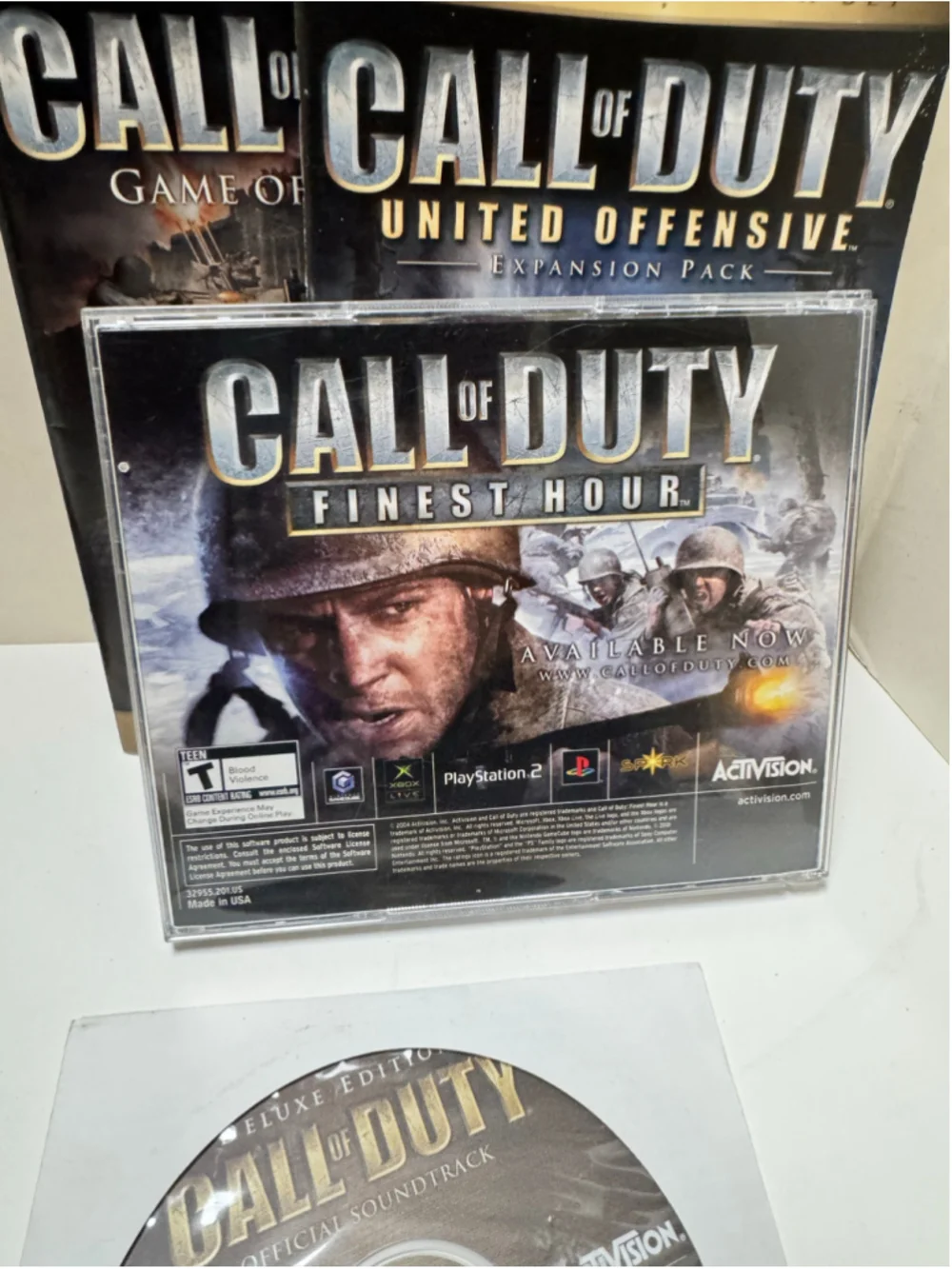 Call of Duty, Deluxe Edition Box Set/ Game of the Year/ United Offensive (PC)